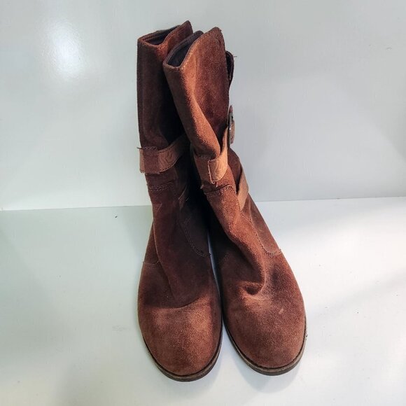 EMU Australia Wood Leather Ainslie 10" Shaft Suede Boot Size 10 EU 42 - Picture 7 of 12